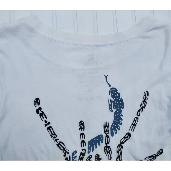 Roark Men T Shirt Adventure Long Sleeve Crew Light Tie Dye New Oversized XL - Picture 7 of 8